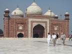 Side view from mausoleum level