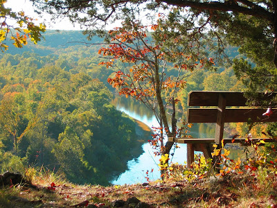 A place to relax over the river