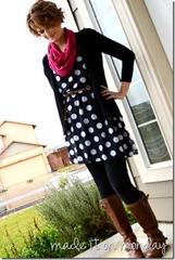 polka dot tunic top polka dot tunic top