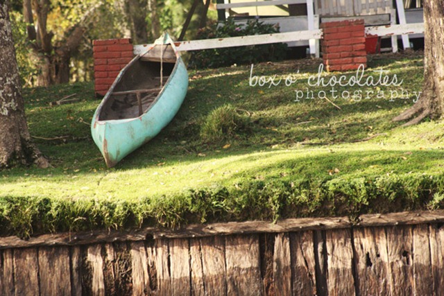 Blue Canoe on the Tigre