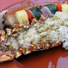 Grilled Garlic Tarragon Lobster Tails
