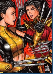 X23 vs Lady DeathStrike