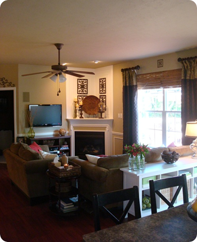 The Family Room Redone From Thrifty Decor Chick