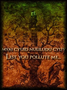 Lest you pollute me Cover