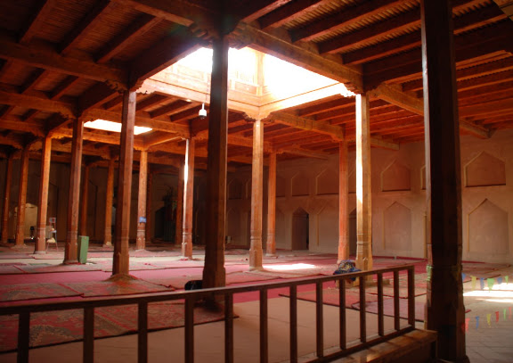 Turfan - Minaret Emin salle de prières