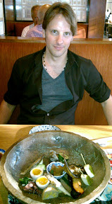 The grilled fish course.