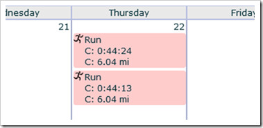 Matched Runs