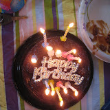 Birthday with bling.