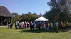 Cycle NC 2011 - Celebration meal for the cyclists at Currituck
