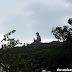 The Giant Buddha in Ngong Ping, from a distance