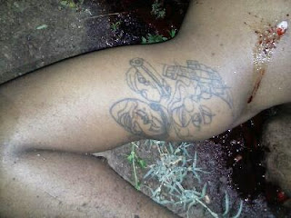 Tatuagem de palhaço que no mundo do crime quer dizer matador de policia