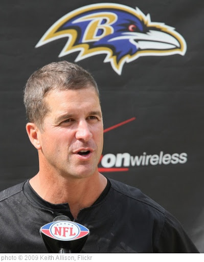 'John Harbaugh' photo (c) 2009, Keith Allison - license: http://creativecommons.org/licenses/by-sa/2.0/