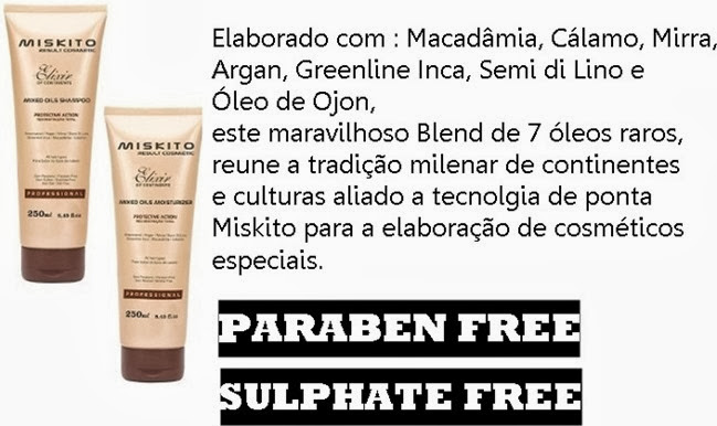Restauração nas pontas com Miskito Elixir e Reversion Mask Miskito Elixir e Reversion Mask