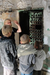 Unlocking a Cell Door at Eastern State Penitentiary