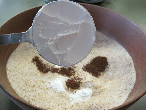 Now add in the flour
