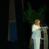 Mariasun, Concejal y miembro de jurado, recitando.