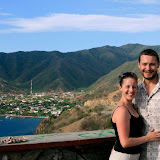 The happy couple after a long day! On to Cartagena!