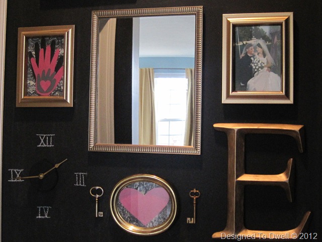Gallery Wall with DIY Clock IMG_6049