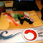 sushi in fukuoka in Fukuoka, Japan 