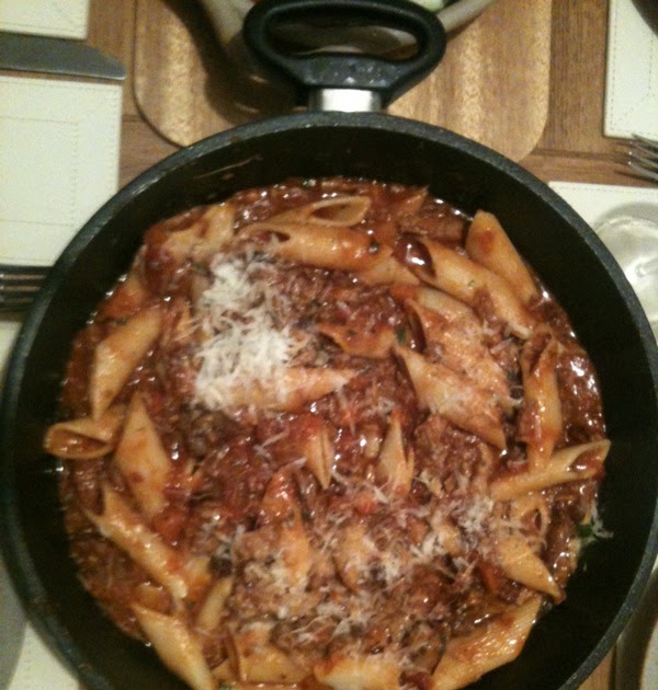 Sarah's Kitchen Diary... Slow Cooked Duck Pasta Courtesy of