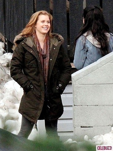 Amy Adams és Ayelet Zurer a Man of Steel forgatásán 07