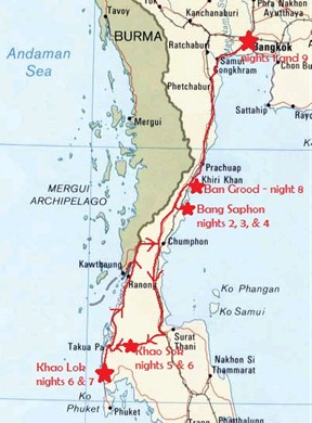 thairoadmap route