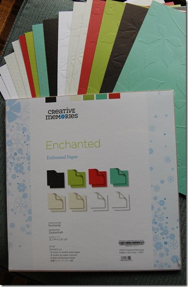Enchanted Embossed Paper