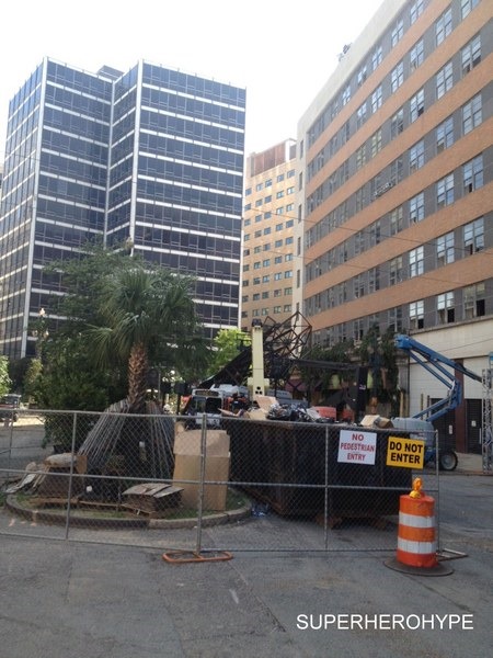 Dawn of the Planet of the Apes Set Photos Tease the 'Human Nation' 08