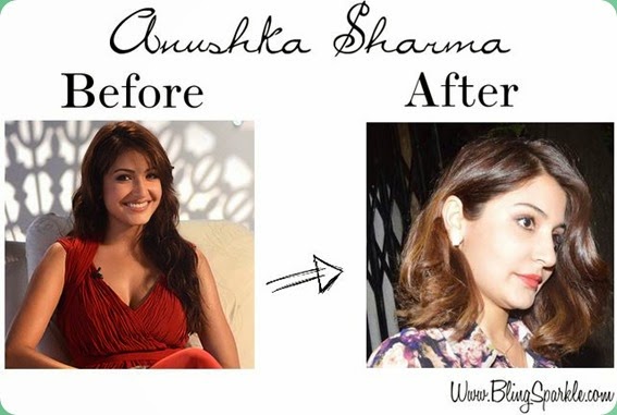 Anushka Sharma new short hair cut