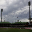  &ndash; Looks like rain over the Members' Stand at the SCG