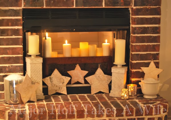 Fireplace below Stars white snow.jpg Fireplace below Stars white snow