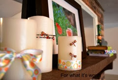 Spring-mantel-decor Spring-mantel-decor-candles-green