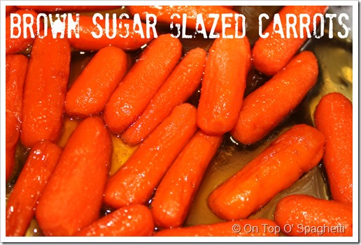 On Top O' Spaghetti Brown Sugar Glazed Carrots