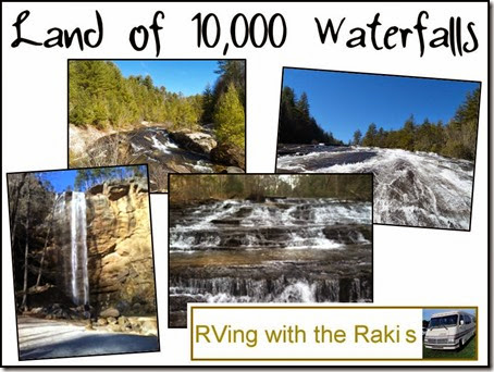 Land of 10,000 Waterfalls - Amazing waterfalls, hikes and nature in the Appalachian mountains - North Carolina, South Carolina, Georgia