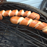 roasting the curly dogs