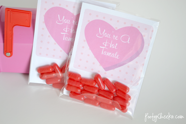 Hot Tamale Valentine's Day Printable Cards