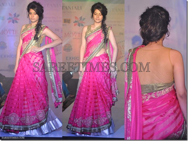 Manali_Jagtap_Pink_Saree