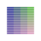 color palette 17, 2011, digital c-print (single edition), 40 x 40 in.