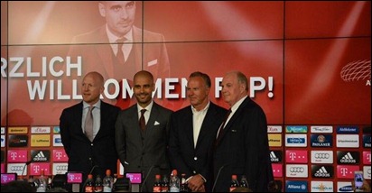 Guardiola presentado como entrenador del Bayern Múnich