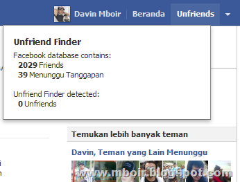 Facebook Unfriend Finder
