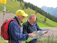 Map reading with Paolo