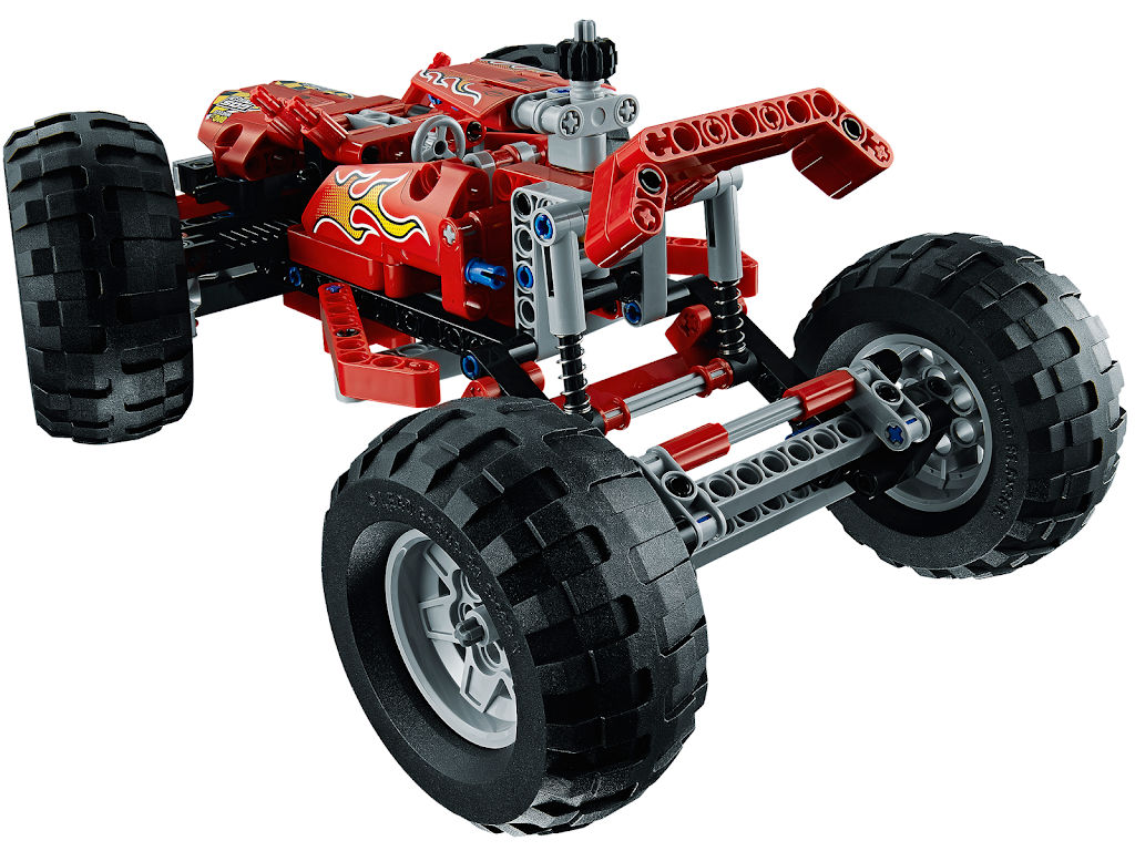 Bricker - Gioco di costruzioni di LEGO 42005 Monster Truck