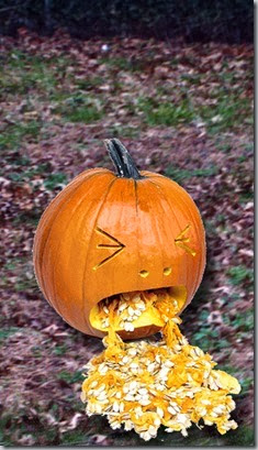 puking pumpkin