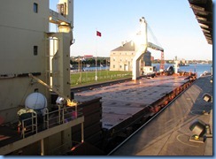 5222 Michigan - Sault Sainte Marie, MI - Soo Locks  - freighter Federal Patroller inside MacArthur Lock