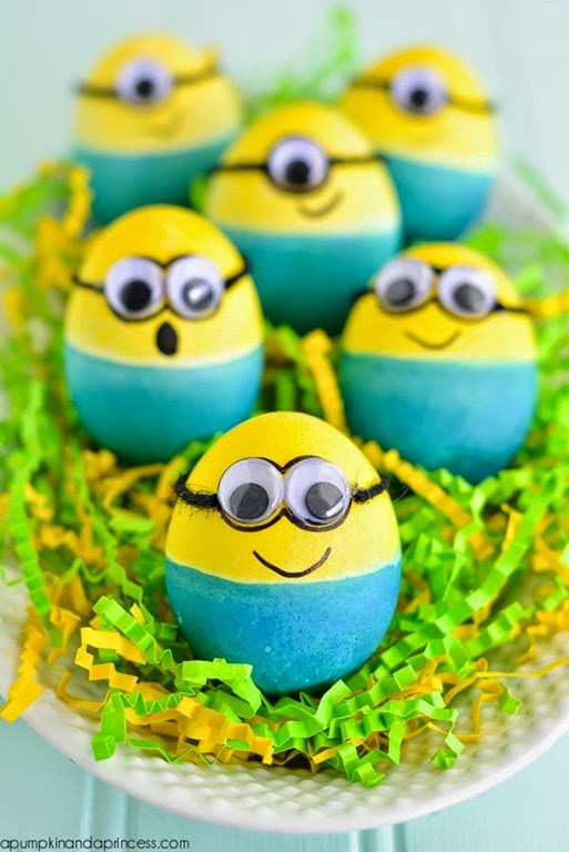 Dyed-Minion-Easter-Eggs