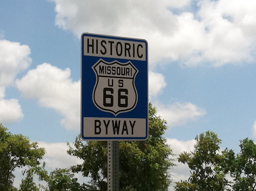 The reminder of Route 66's importance. (Photo credit: Rebekah Clark)