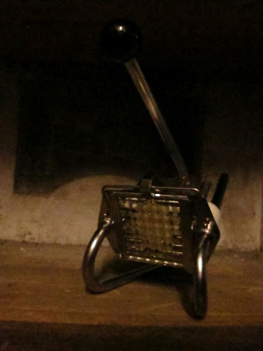 Guess what this is... a pomme frites machine.