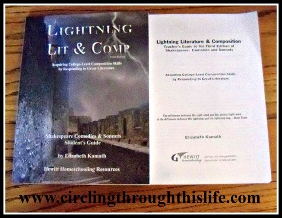 Lightning Lit Shakespeare Comedies & Sonnets from Hewitt Homeschooling