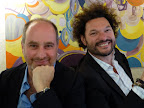 Junto con José Luis Anzizar (Artista y compañero de la vida hace 25 años y con quien lleva un año de casados)