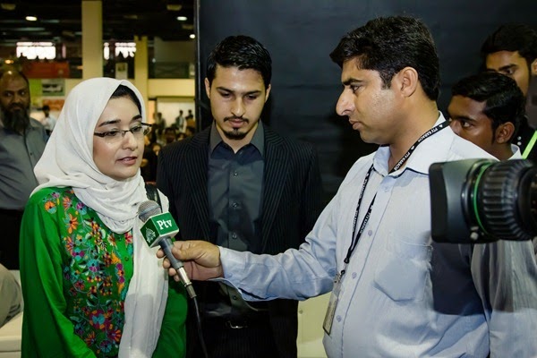 with Dr Fauzia Siddiqui on National TV